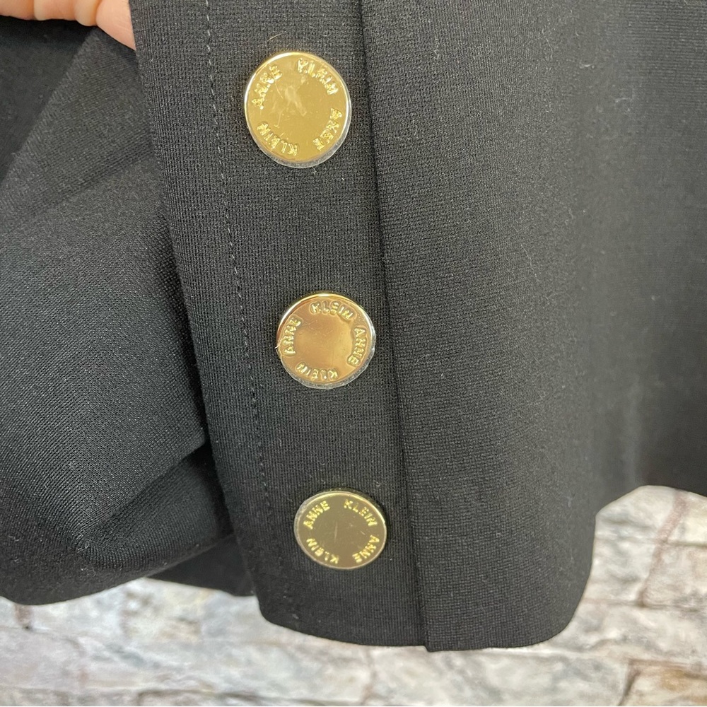 COPY - Anne Klein Dress Business Casual stretch Pants Petite Large Gold accented - Picture 6 of 6